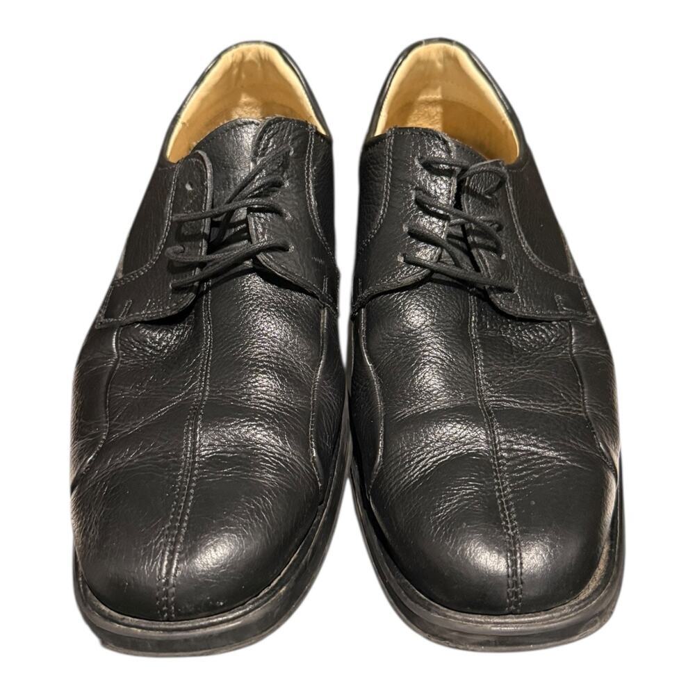 Studio Belvedere Bay Bridge Lace Up Shoes Size 10 EEE Black Oxfords Shoes - Picture 4 of 10